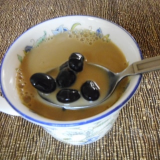 黒豆豆乳水だしコーヒー